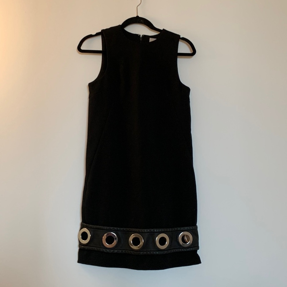 Black straight dress